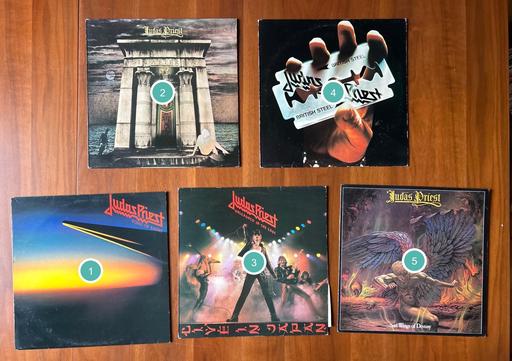 Judas Priest Vinyl Albums