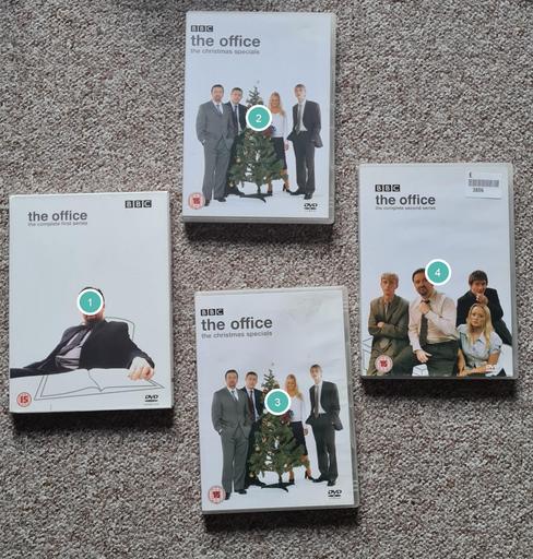 The Office UK Series DVDs