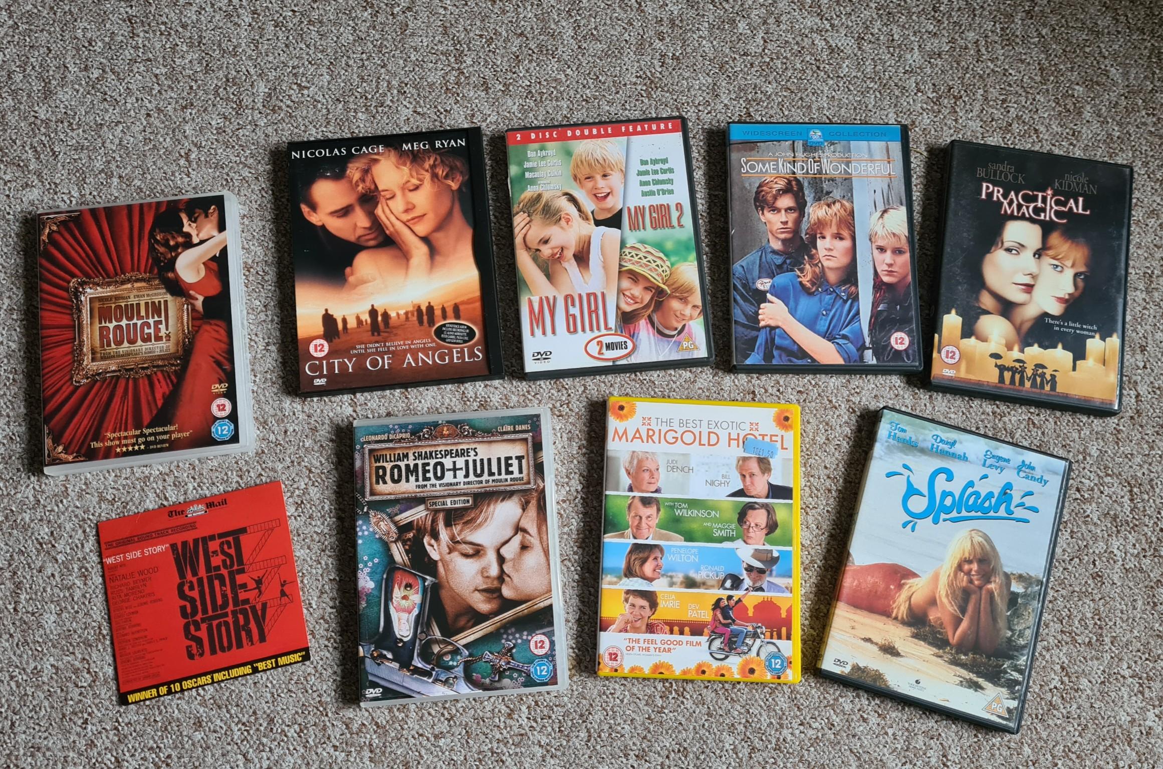 Assorted Movie DVDs
