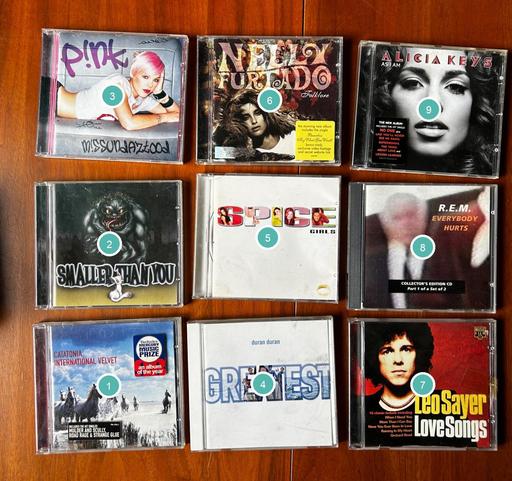 Pop music CDs