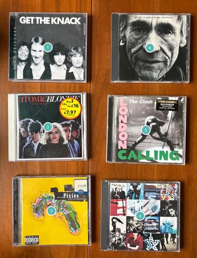 Alt 80s/90s CDs