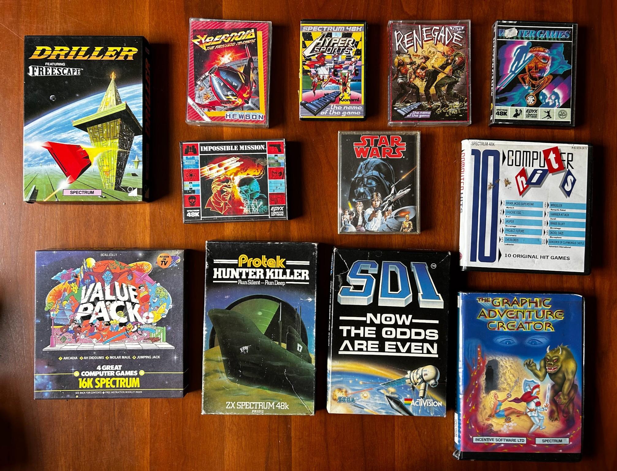 Big box ZX Spectrum games | Rummij AI Marketplace