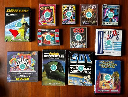 Big box ZX Spectrum games